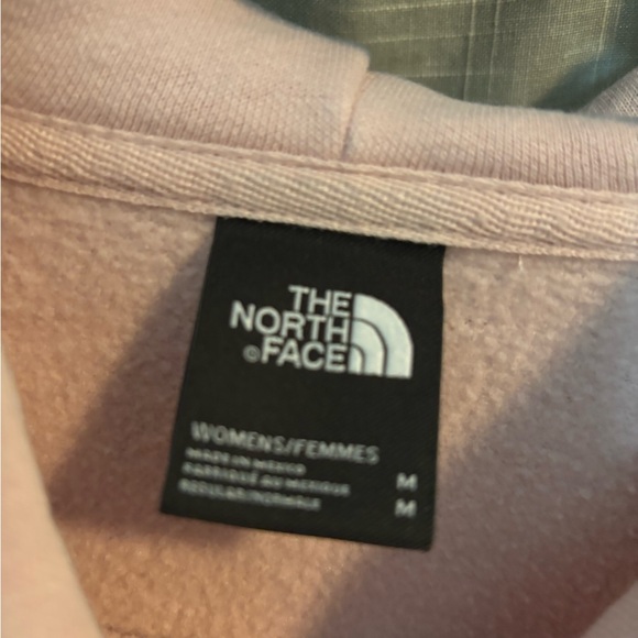North Face light pink hoodie - Picture 2 of 2